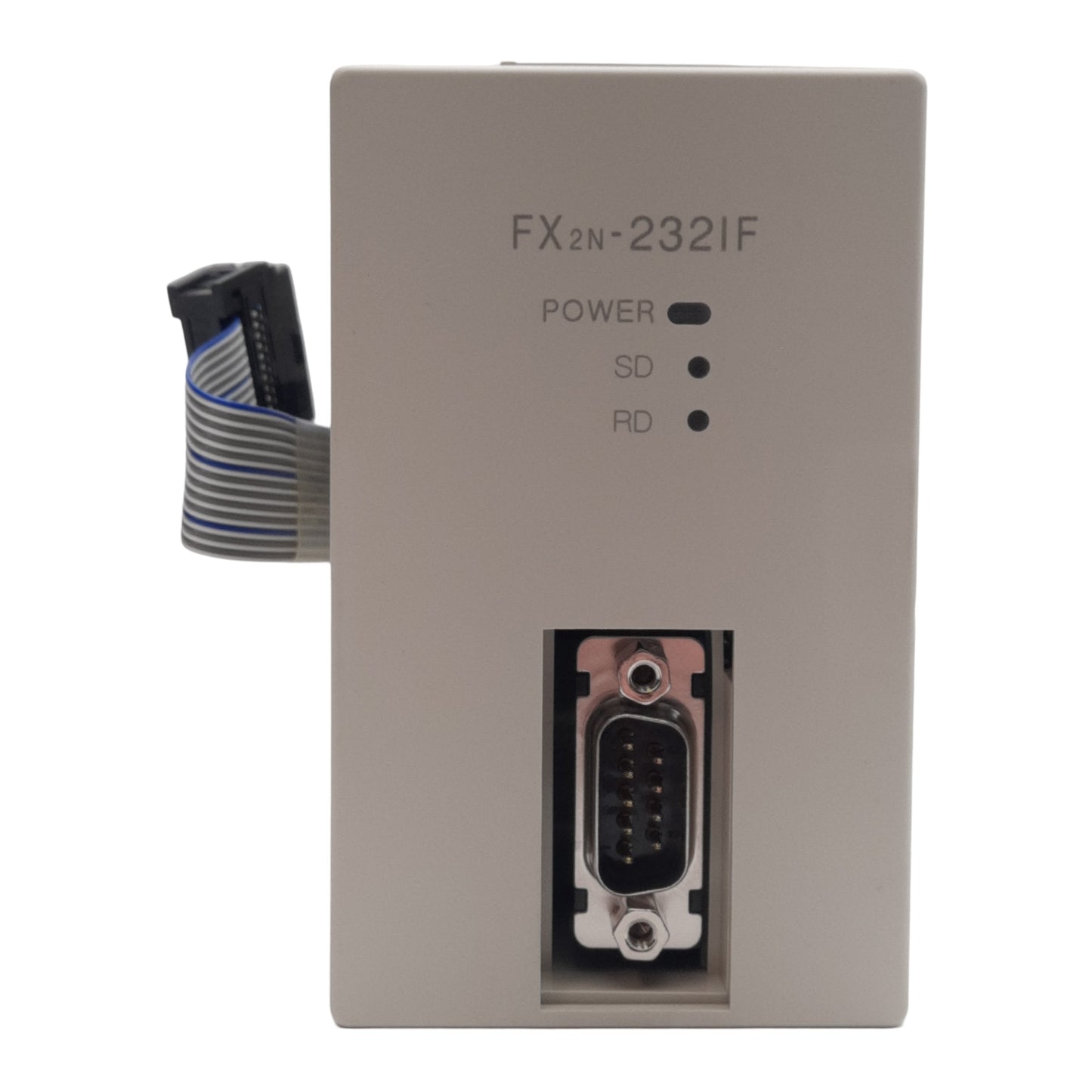 New Mitsubishi FX2N-232IF Programmable Controller 8-Points RS232C D-Sub 9-Pin 24VDC