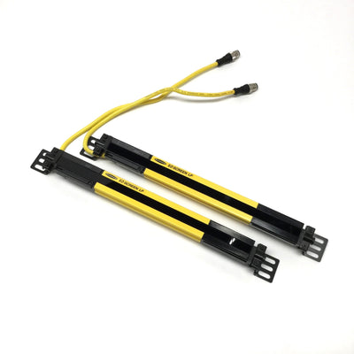 Used Banner SLPE14-270 / SLPR14-270 EZ-Screen Safety Light Curtain Emitter & Receiver