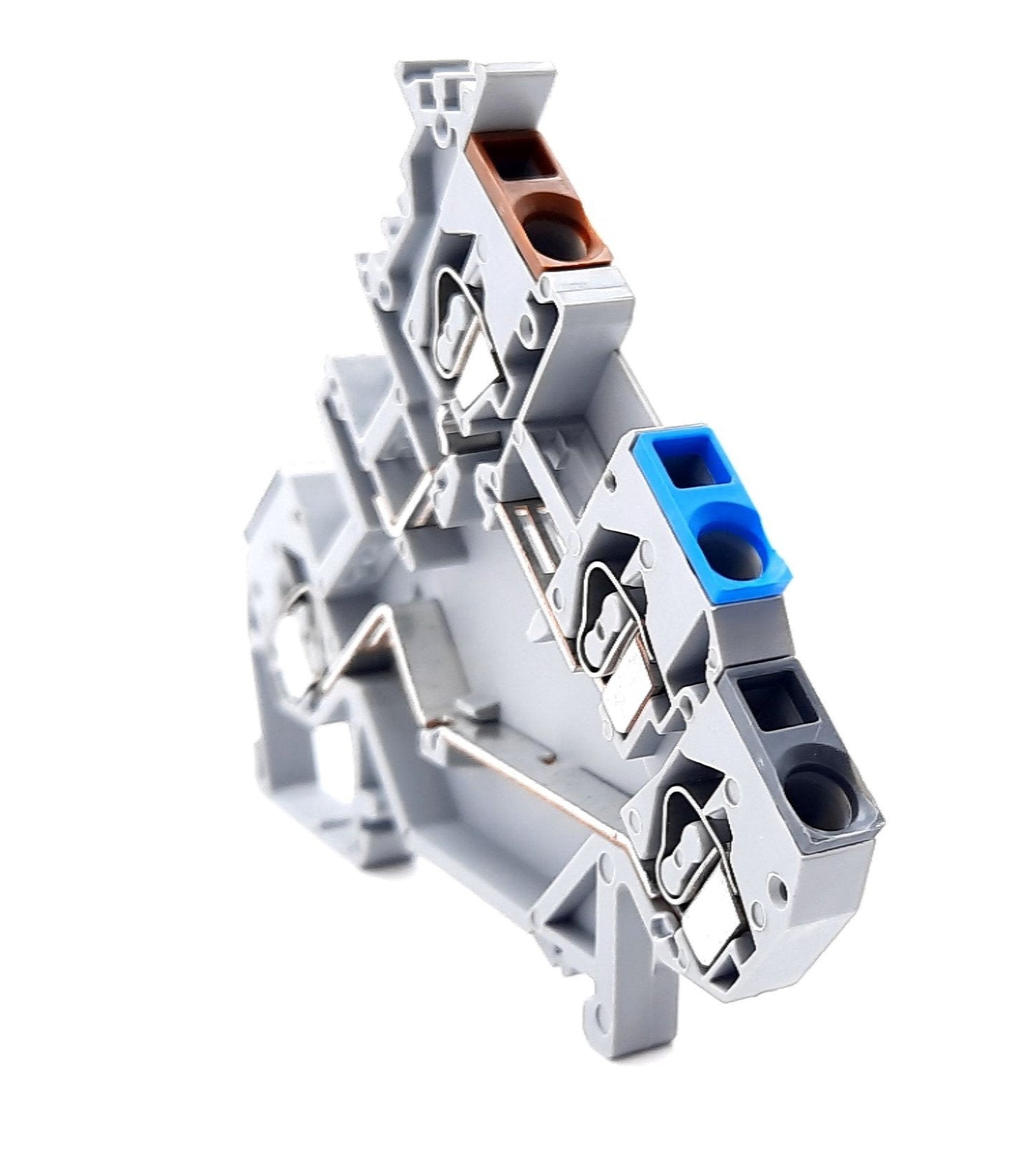 New Lot of 50 Wago 280-560 Terminal Block, 3-Conductor, 3-Level, 400V 20A, DIN Rail