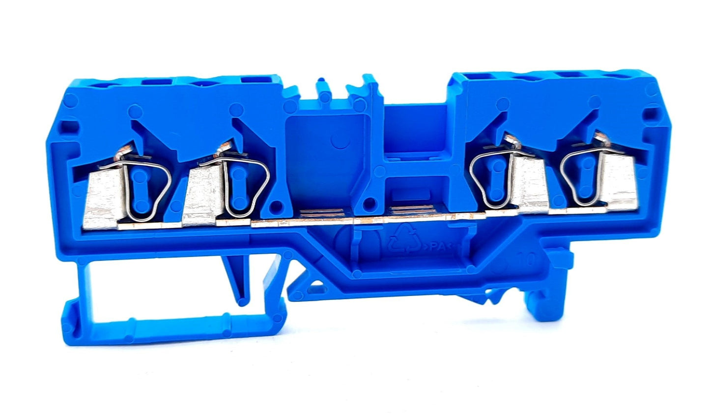 New – Open box Lot of 40 Wago 280-834 4-Conductor Terminal Block, 800V 20A, 1-Level,1-Potential