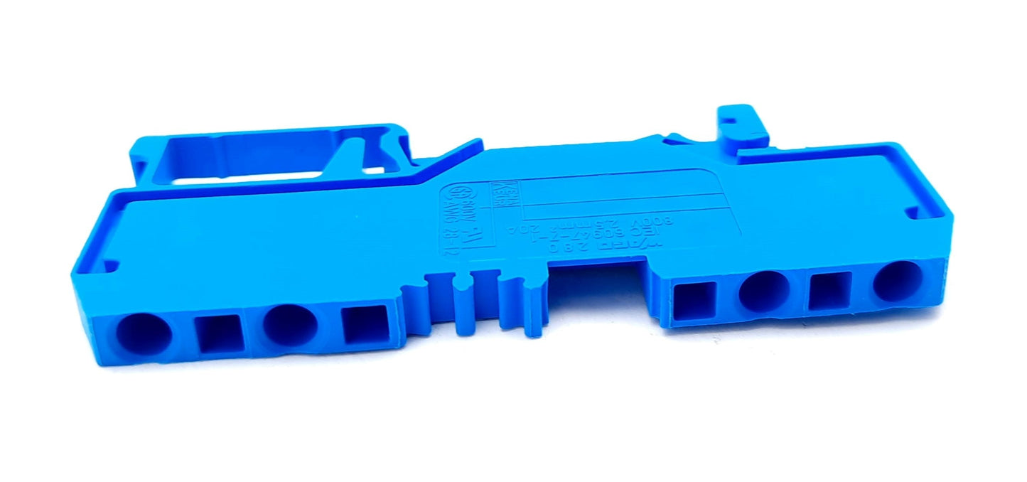 New – Open box Lot of 40 Wago 280-834 4-Conductor Terminal Block, 800V 20A, 1-Level,1-Potential