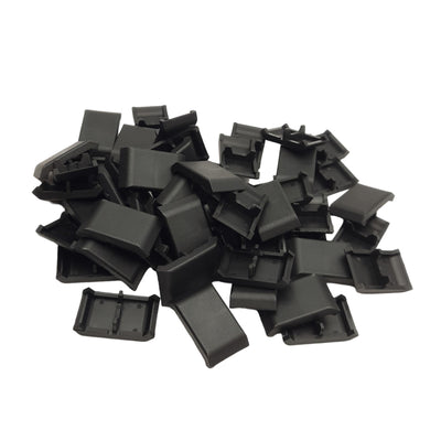 New Lot of 50 Tslots 671225 Nylon Cover Caps For Alu Connection Angle 30, 28x27x27mm