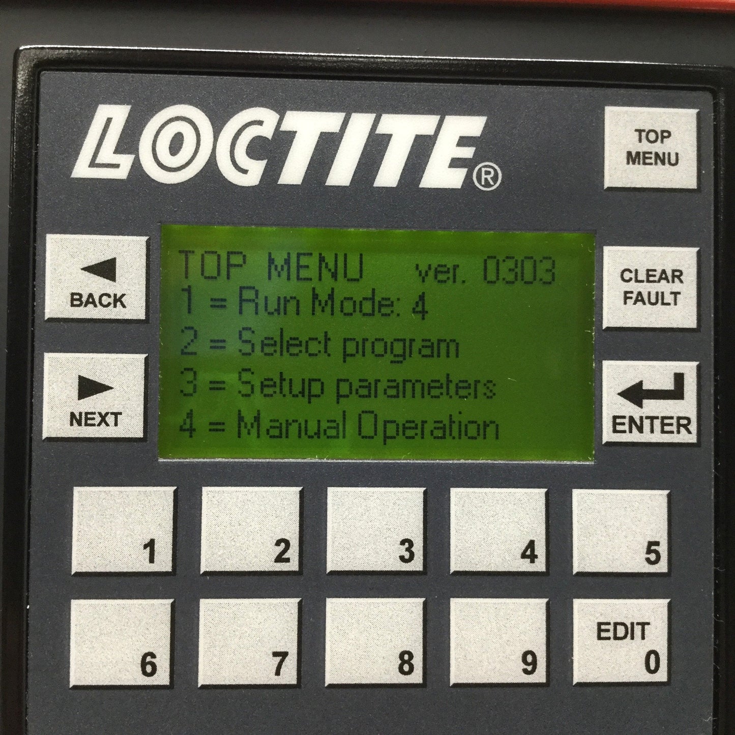 Used Loctite 1180632 CureJet Quad CL28 LED Spot Light Curing Controller, 4-Channel