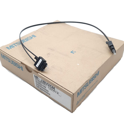New Mitsubishi MR-J3BUS05M Fiber Optic Servo Cable, for SSCNET III, 50cm Length