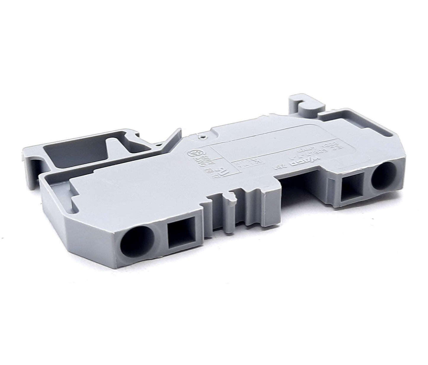 New Lot of 50 Wago 281-901 Feed-Through Terminal Blocks 28-12AWG Cage-Clamp 800V 32A