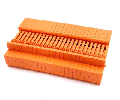 New Lot of 25 Wago 208-835 Terminal Block Through Terminals 800V 20A 12-28AWG 4-Cond