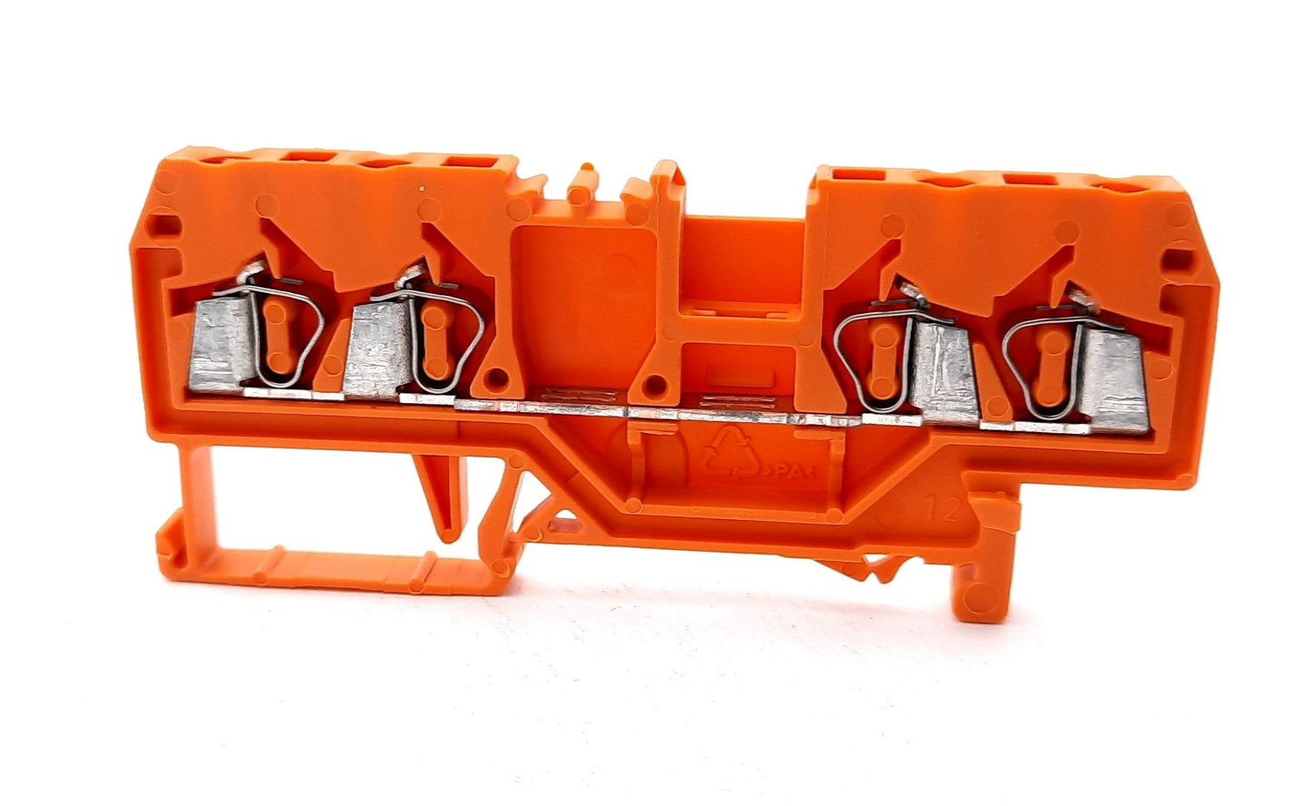 New Lot of 25 Wago 208-835 Terminal Block Through Terminals 800V 20A 12-28AWG 4-Cond