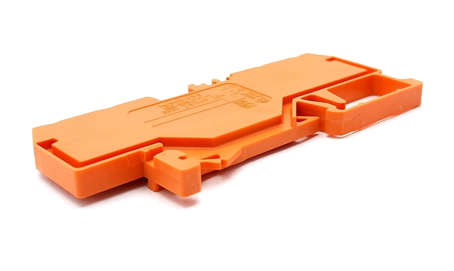 New Lot of 25 Wago 208-835 Terminal Block Through Terminals 800V 20A 12-28AWG 4-Cond