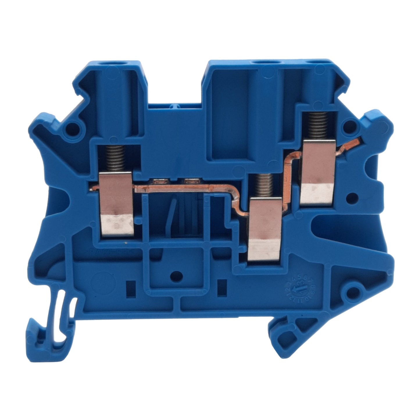 New Lot of 20 Phoenix Contact 3044526 Feed-Through Terminal Block, 3-Pos, 500V 24A
