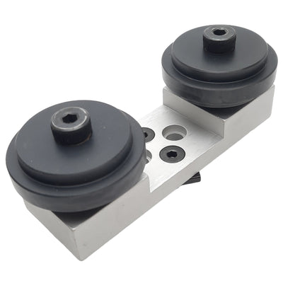 New – Open box Tslots 655478 Roller Wheel Bracket, Series 15, ø2in Wheels, for Extrusion 1515