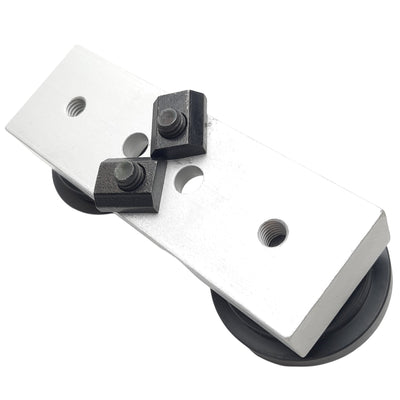 New – Open box Tslots 655478 Roller Wheel Bracket, Series 15, ø2in Wheels, for Extrusion 1515