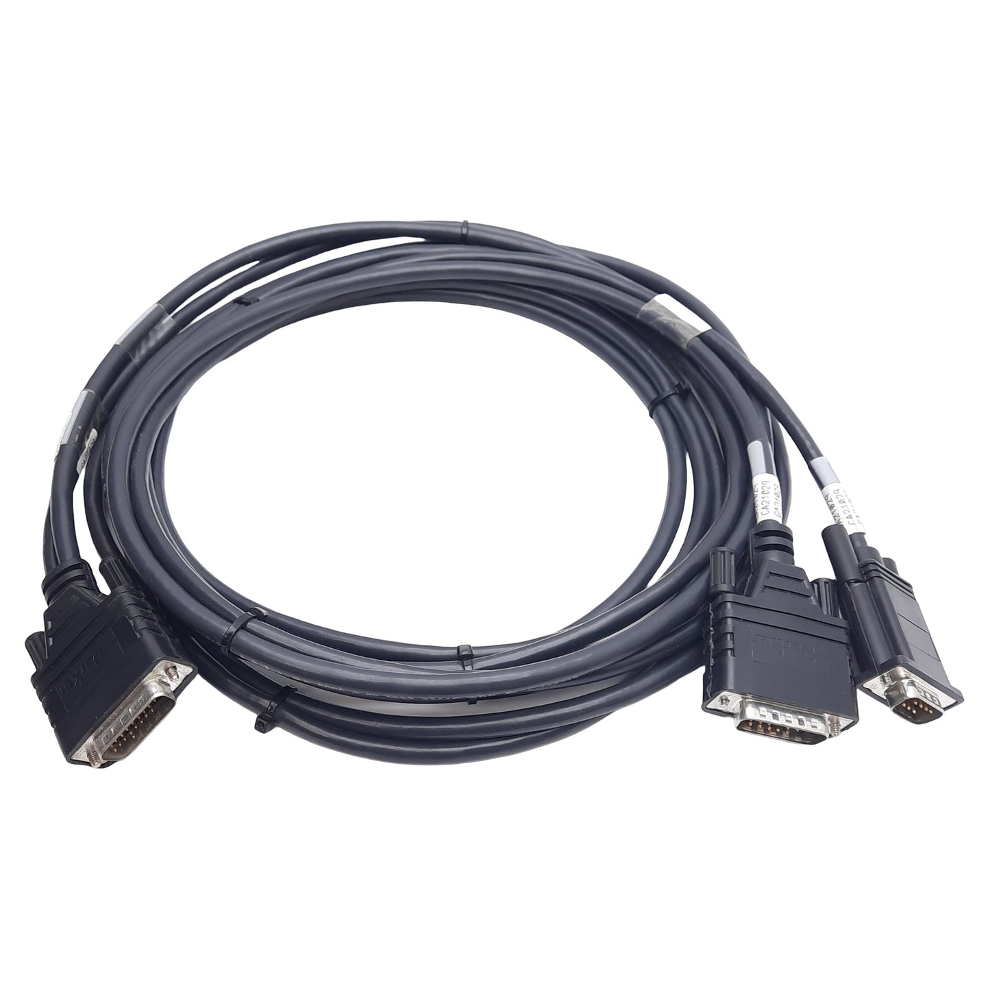 Used Parker 71-021600-10 Rev B Command Cable, Aries to 6K, Encoder & Drive, 10ft