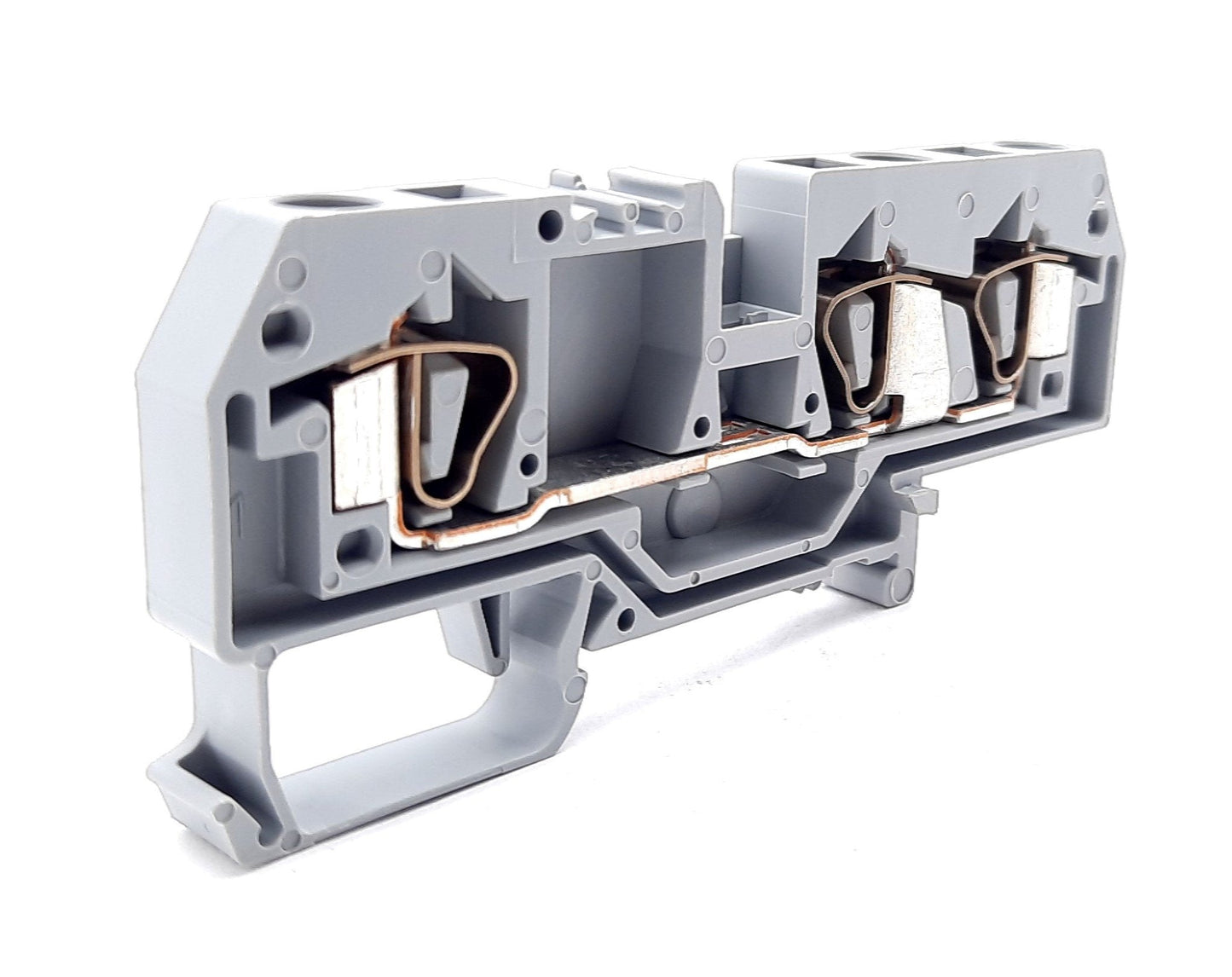New Lot of 20 Wago 282-681 3 Conductor Terminal Block 800V 41A 10-24AWG 8x32.5x93mm