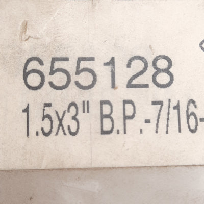 New Lot of 2 Tslots 655128 3-Hole Center Tap Base Plate, Series 15, 3x1.5x0.75in