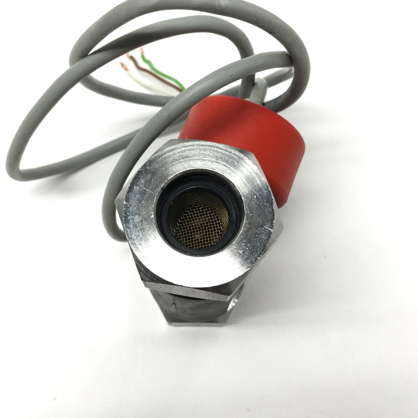 Used Sika VTI 15 K5-41 Turbine Flow Meter Sensor 5-10L/min, 850 Pulse/L, 10-30VDC
