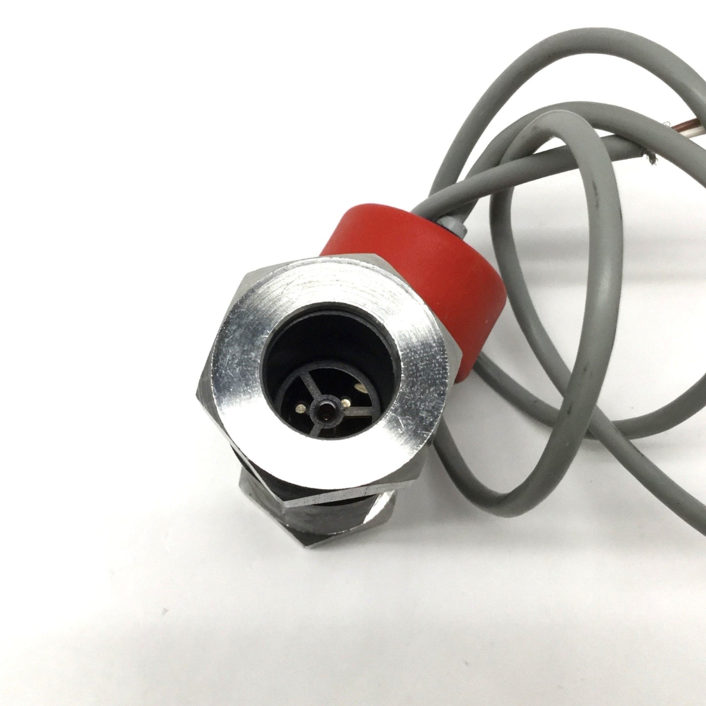 Used Sika VTI 15 K5-41 Turbine Flow Meter Sensor 5-10L/min, 850 Pulse/L, 10-30VDC