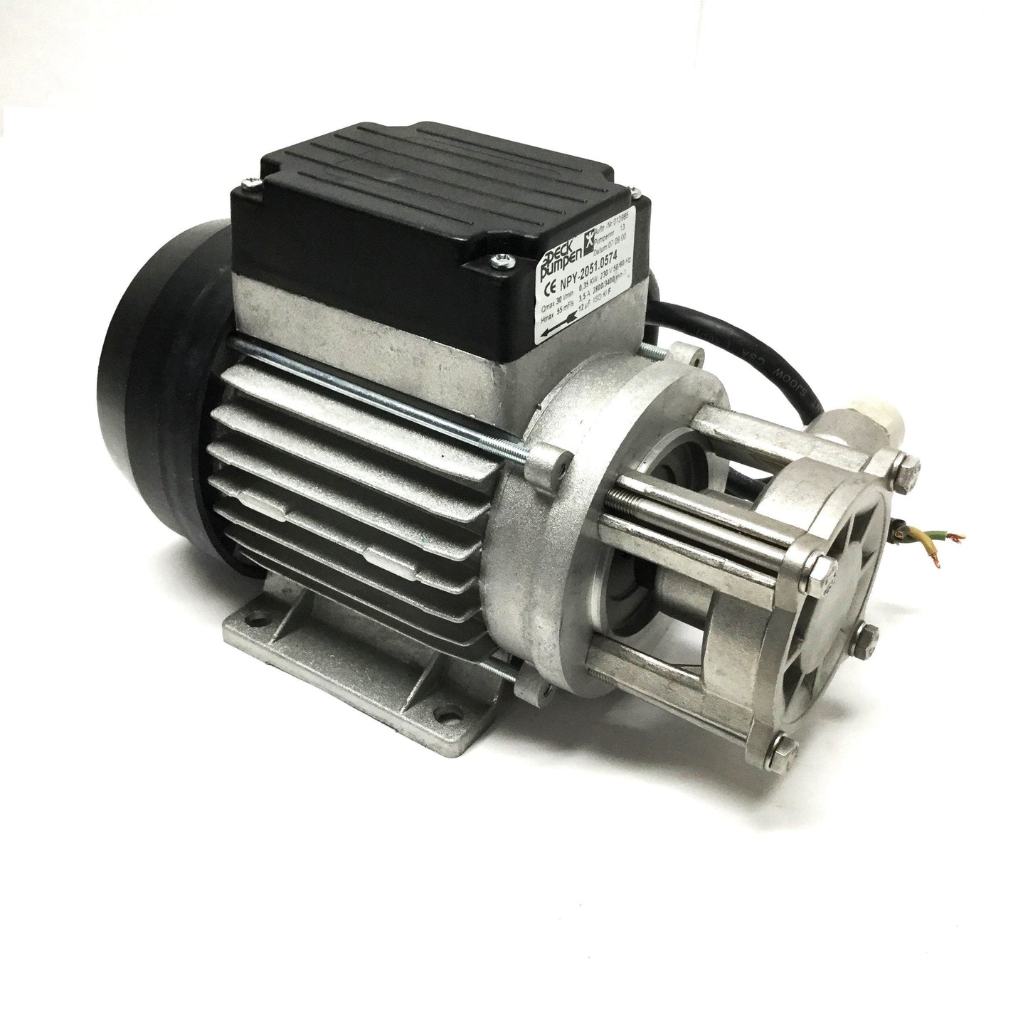 Used Speck Pumpen NPY-2051.0574 Regenerative Turbine Pump, 230VAC IPH , 3PH, 30LPM