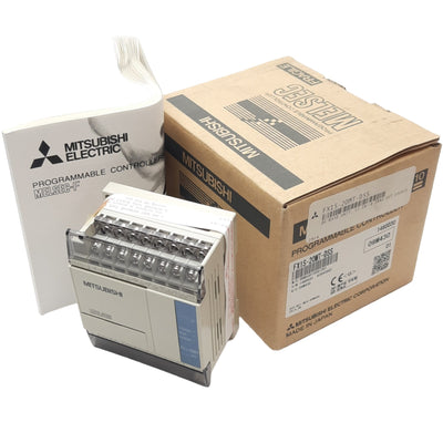 New Mitsubishi FX1S-20MT-DSS PLC I/O Unit, 24VDC, 12 In, 8 Out, Source, DIN Rail