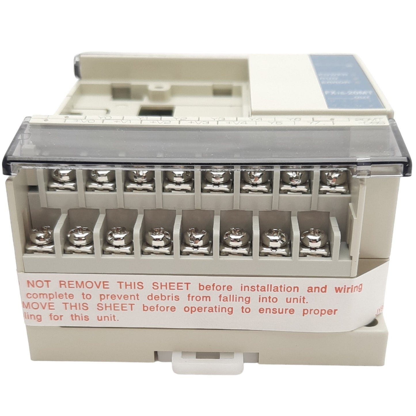 New Mitsubishi FX1S-20MT-DSS PLC I/O Unit, 24VDC, 12 In, 8 Out, Source, DIN Rail