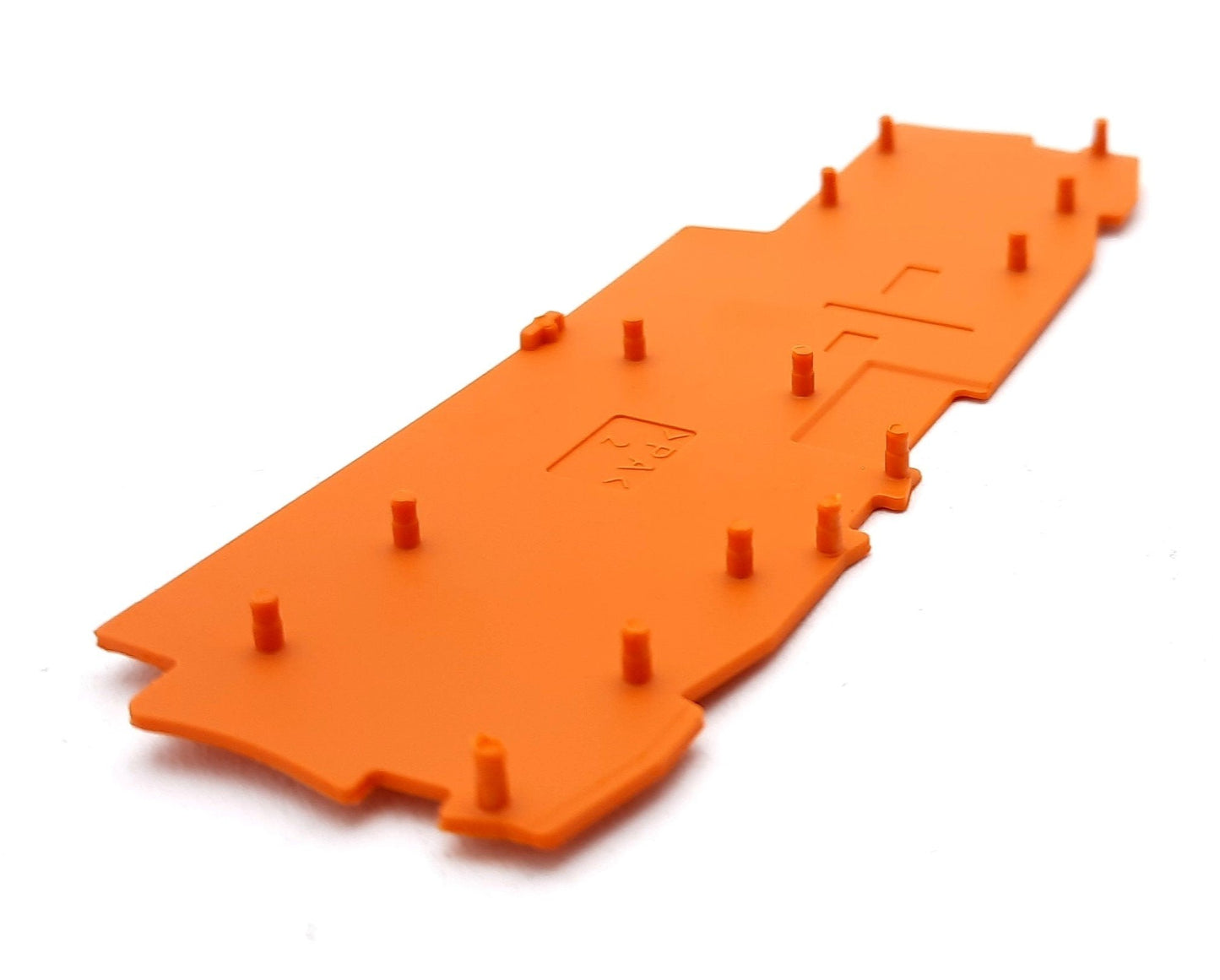 New Lot of 50 Wago 2002-1892 Terminal Block End and Intermediate Plate 1x32.9x87.5mm