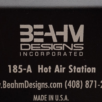 Used Beahm 185-A Standard Hot Air System Controller 5-50SCFH 120VAC *No Heater*