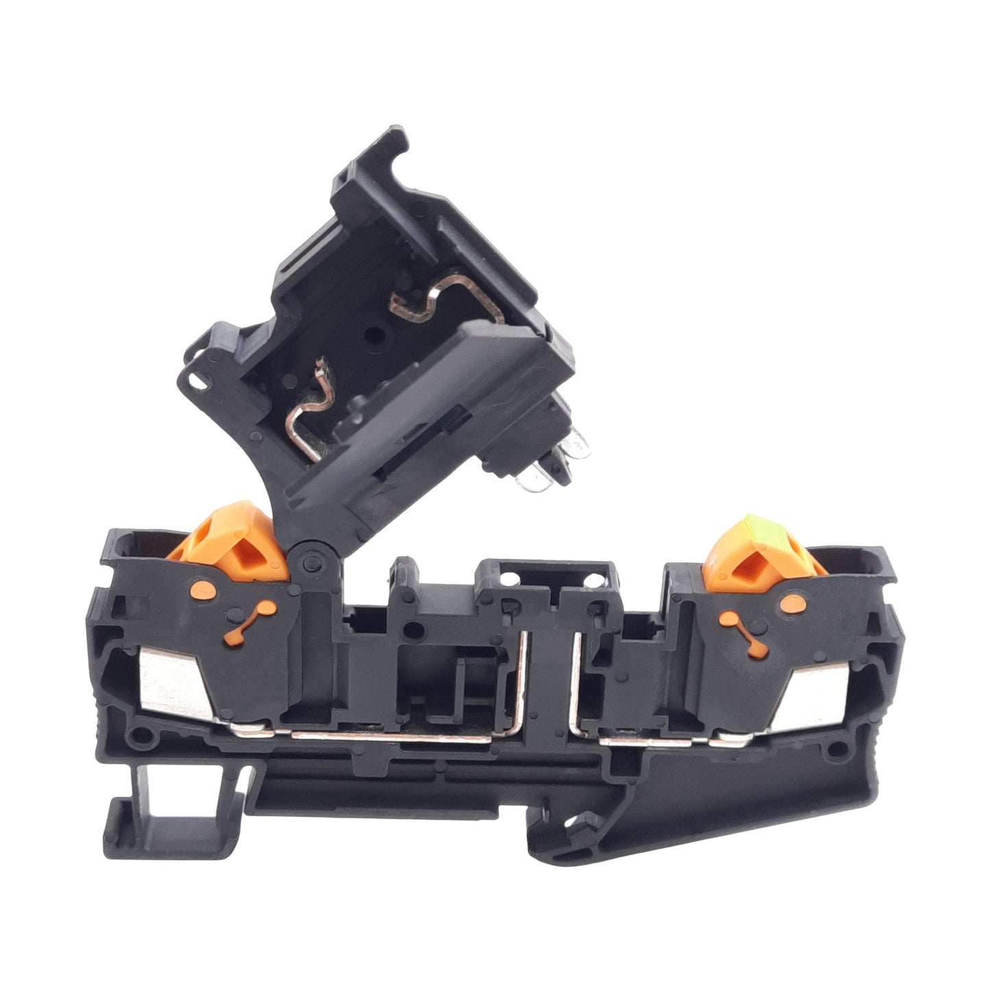 New Lot of 10 Phoenix Contact 3050293 Fuse Terminal Block, 5x20mm, 6.2mm, 500V 6.3A