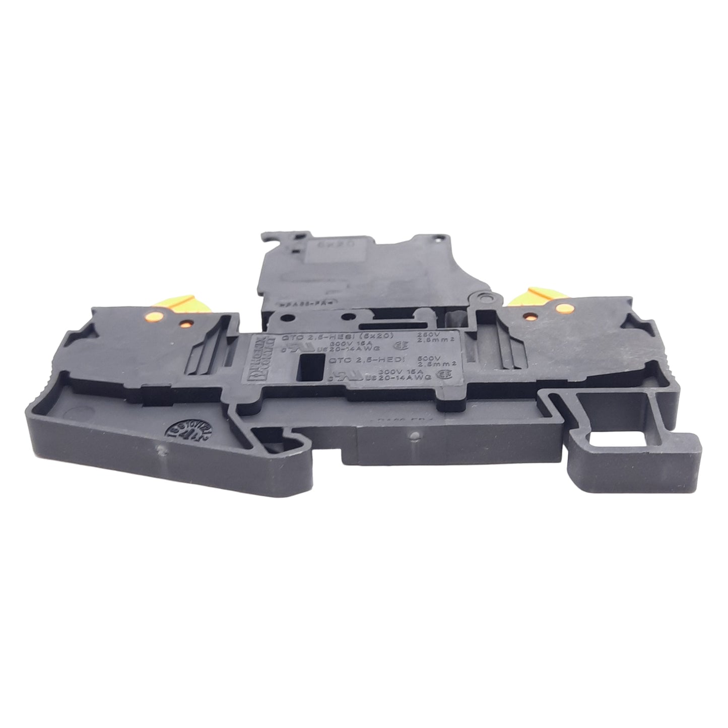 New Lot of 10 Phoenix Contact 3050293 Fuse Terminal Block, 5x20mm, 6.2mm, 500V 6.3A