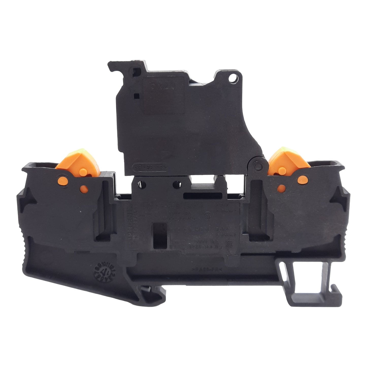 New Lot of 10 Phoenix Contact 3050293 Fuse Terminal Block, 5x20mm, 6.2mm, 500V 6.3A