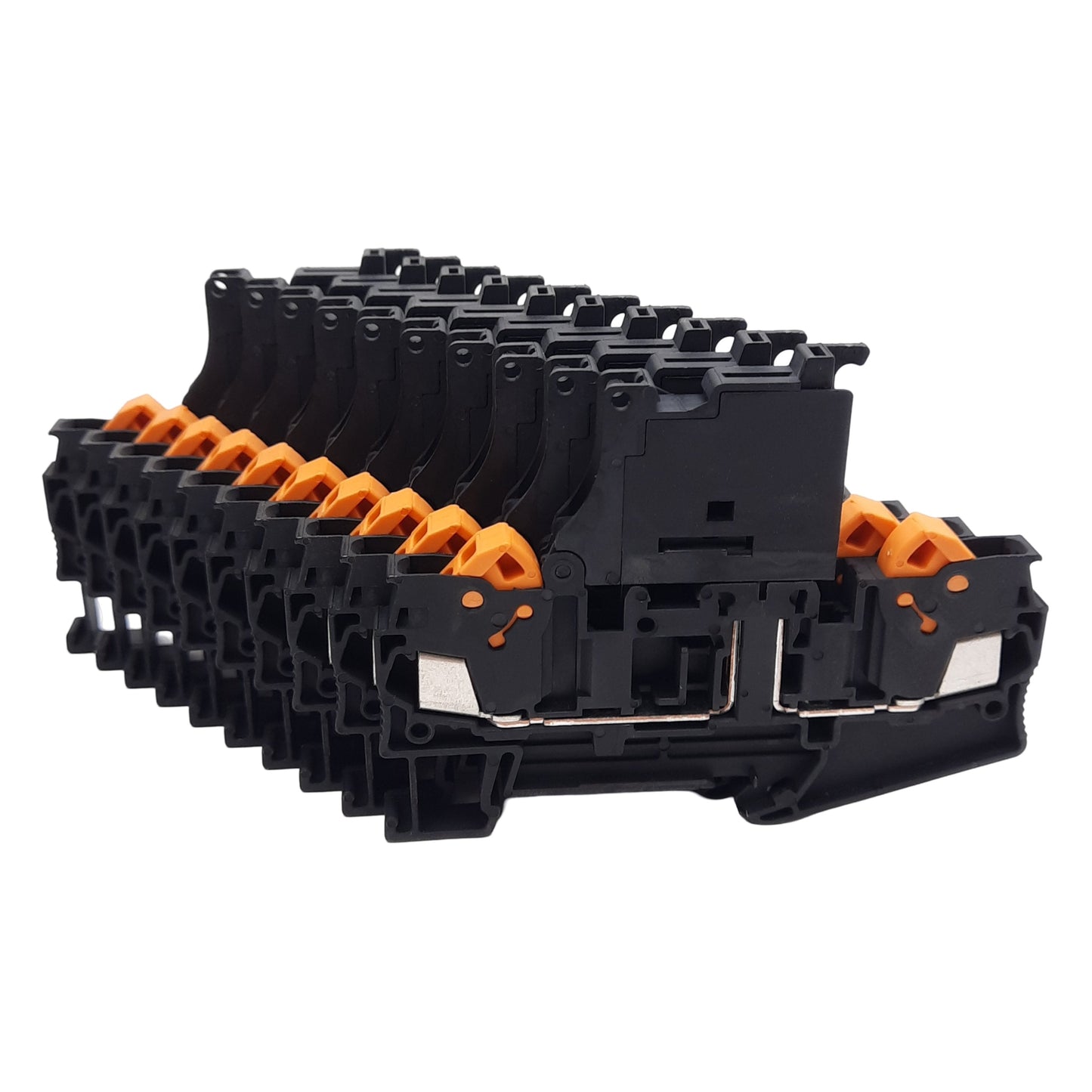 New Lot of 10 Phoenix Contact 3050293 Fuse Terminal Block, 5x20mm, 6.2mm, 500V 6.3A