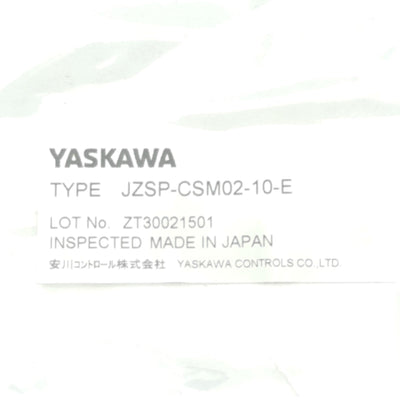 New Yaskawa JZSP-CSM02-10-E Servo Power Cable, 200-400W, 6-Pin to Flying Leads, 10m