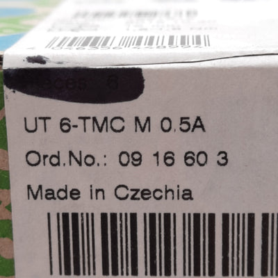 New Lot of 2 Phoenix Contact 0916603 Breaker Terminal Block, 240VAC/28VDC 0.5A