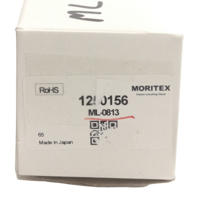New Moritex 1250156 ML-0813 C-Mount FA Lens for 2/3in Sensors, FL=8mm, M25.5x0.5