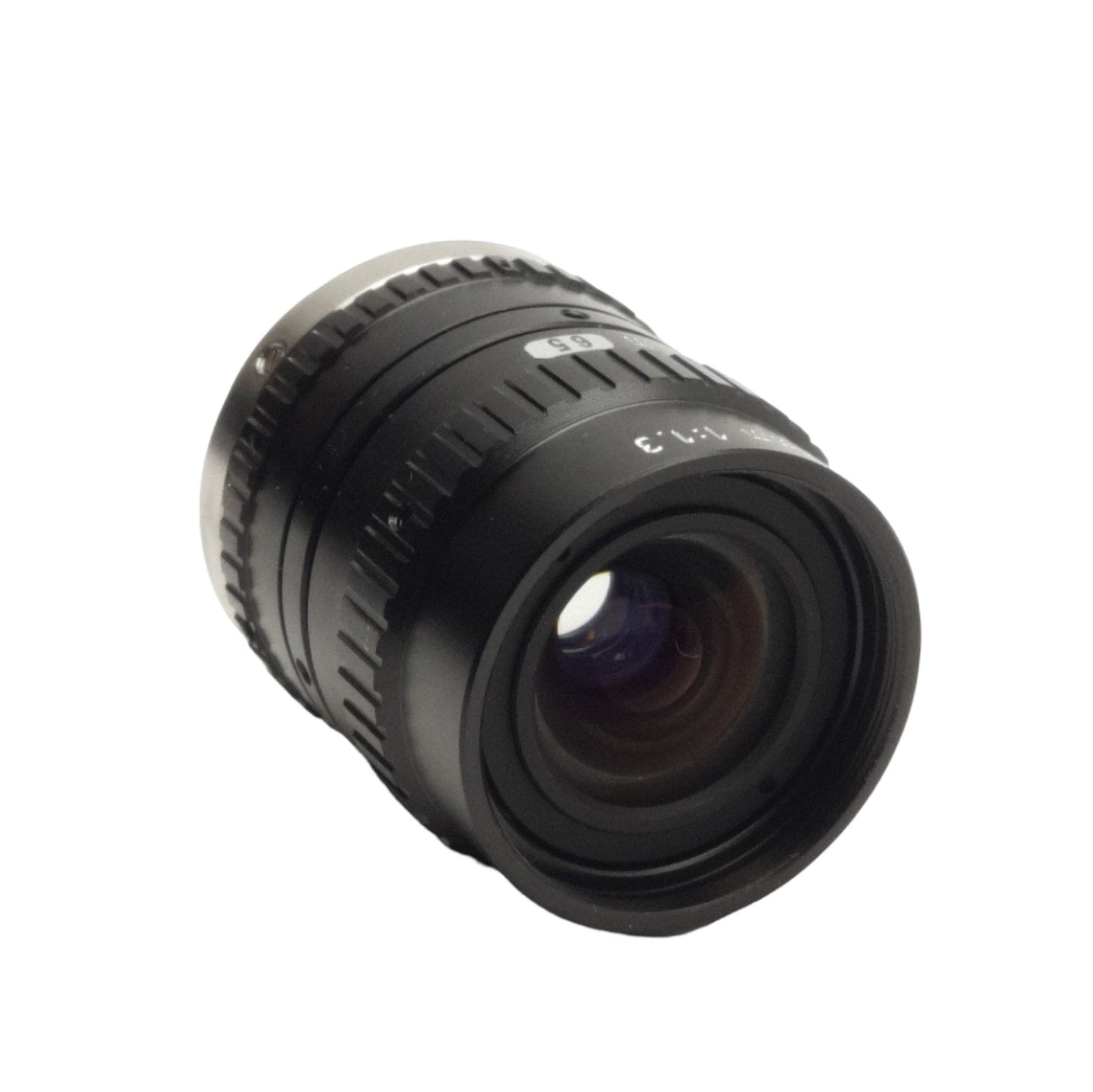 New Moritex 1250156 ML-0813 C-Mount FA Lens for 2/3in Sensors, FL=8mm, M25.5x0.5