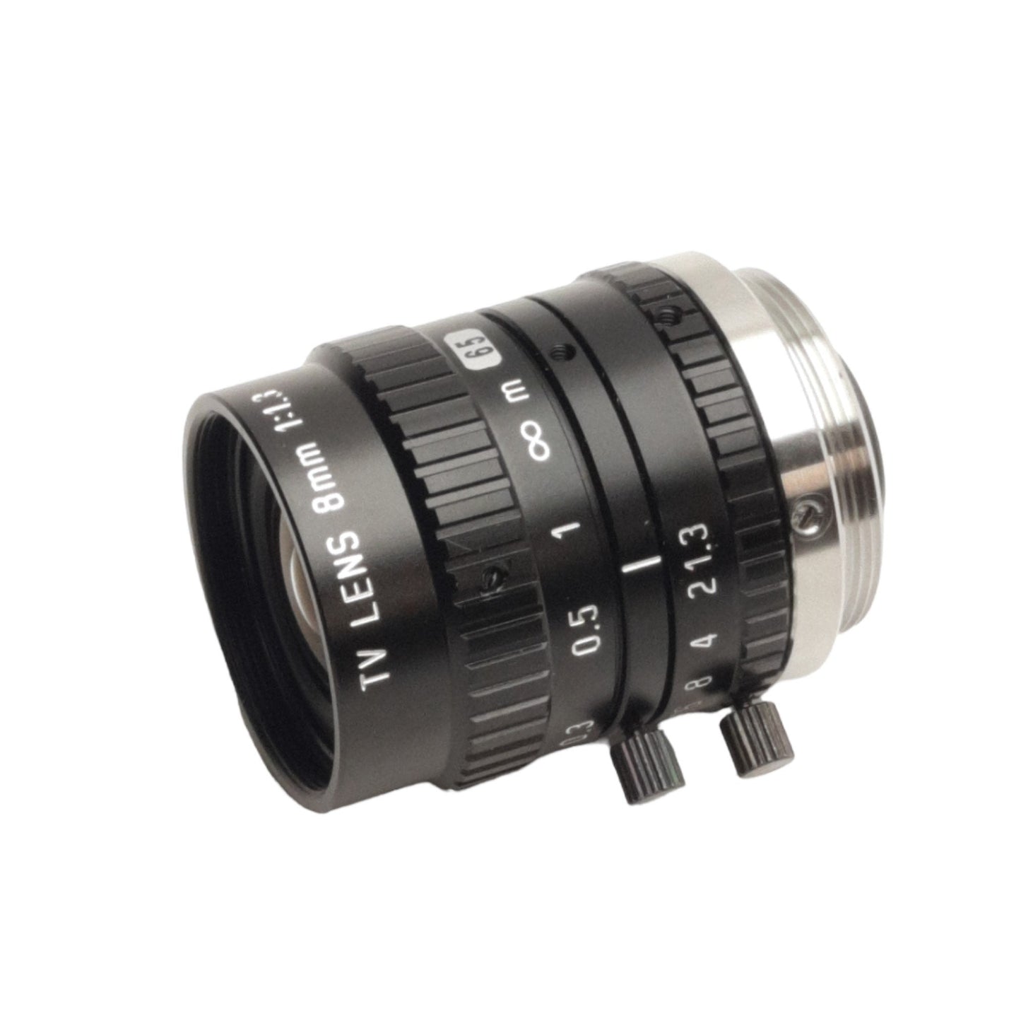 New Moritex 1250156 ML-0813 C-Mount FA Lens for 2/3in Sensors, FL=8mm, M25.5x0.5