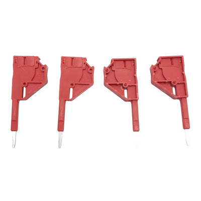 New Lot of 4 Phoenix Contact 3030996 Modular Test Plug, 1-Position, 6.2mm, 250V 2A