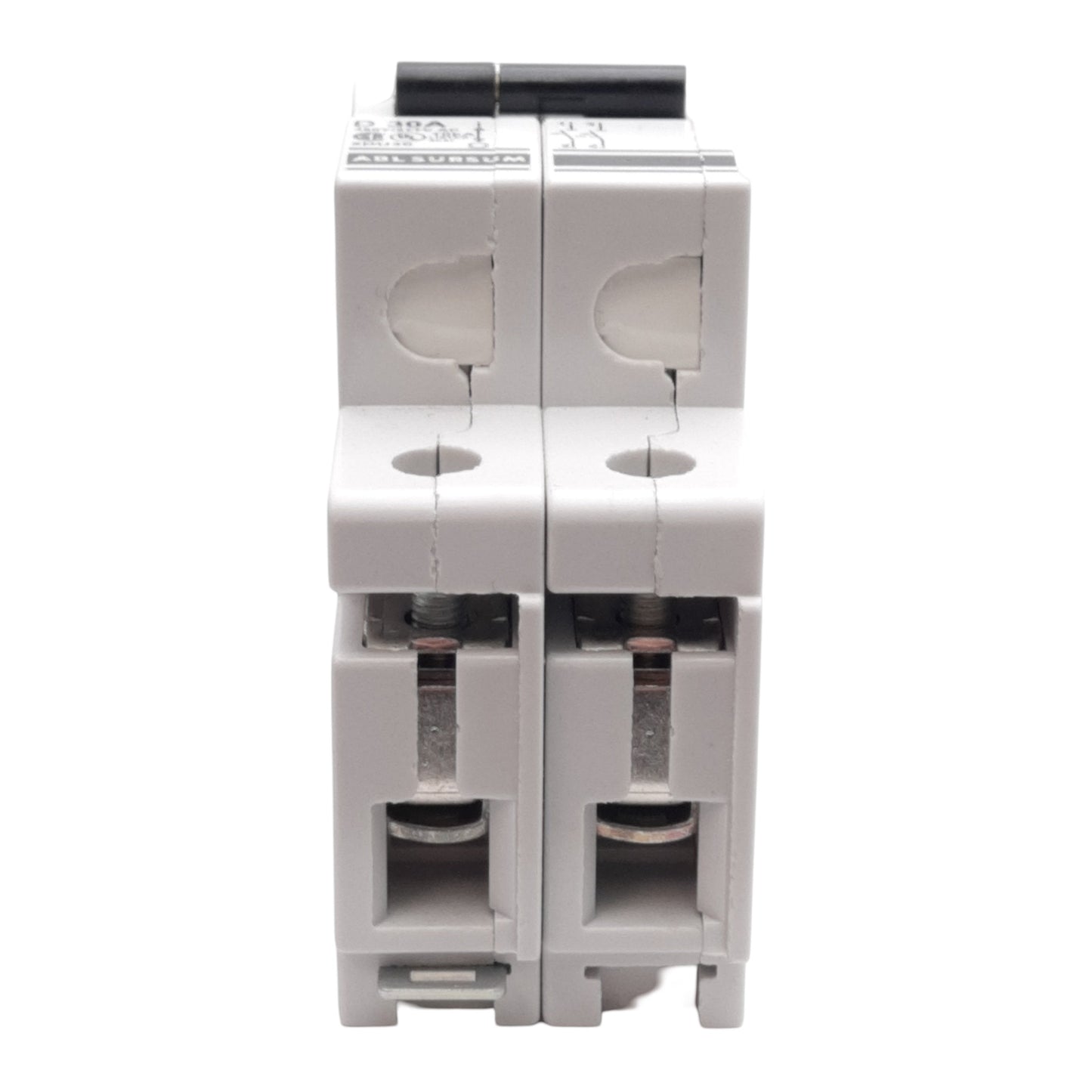 New Altech 2DU30 Circuit Breaker, D-Curve, 2-Pole, 30A, 480Y/277VAC, DIN Rail