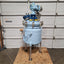 Used Pfaudler 30 Gallon Glass Lined Jacketed Reactor With Mixer, 150psi/FV @ 450°F