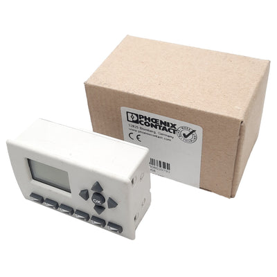 New Phoenix Contact 2701137 Operator Terminal w/ Backlit LCD, 35mm, RJ45, 50mA