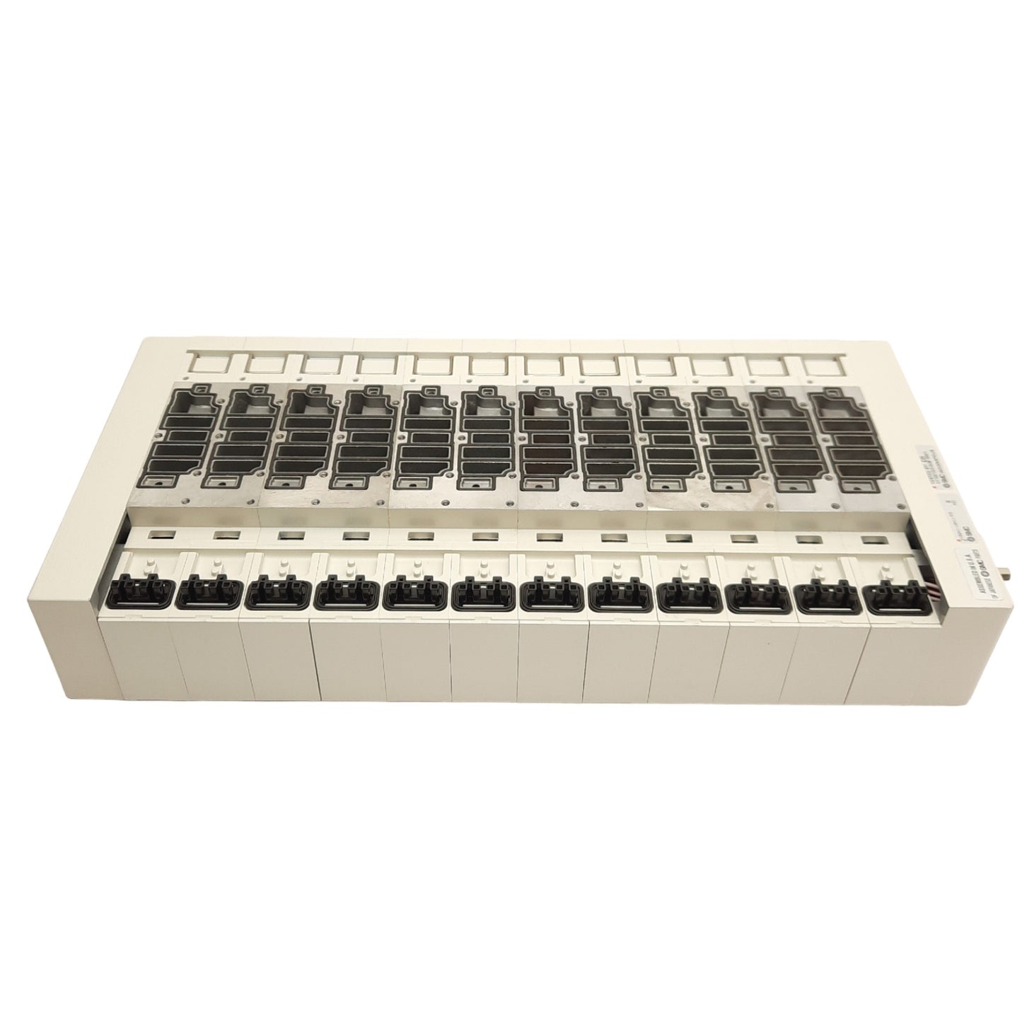 New SMC VV5Q41-12N11TFD0 Manifold 12-Stations, Plug-in DB25M, 3/8in One Touch