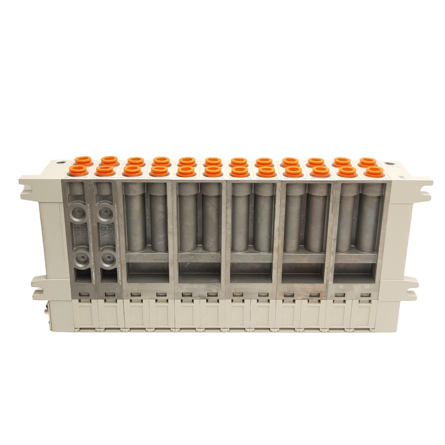 New SMC VV5Q41-12N11TFD0 Manifold 12-Stations, Plug-in DB25M, 3/8in One Touch