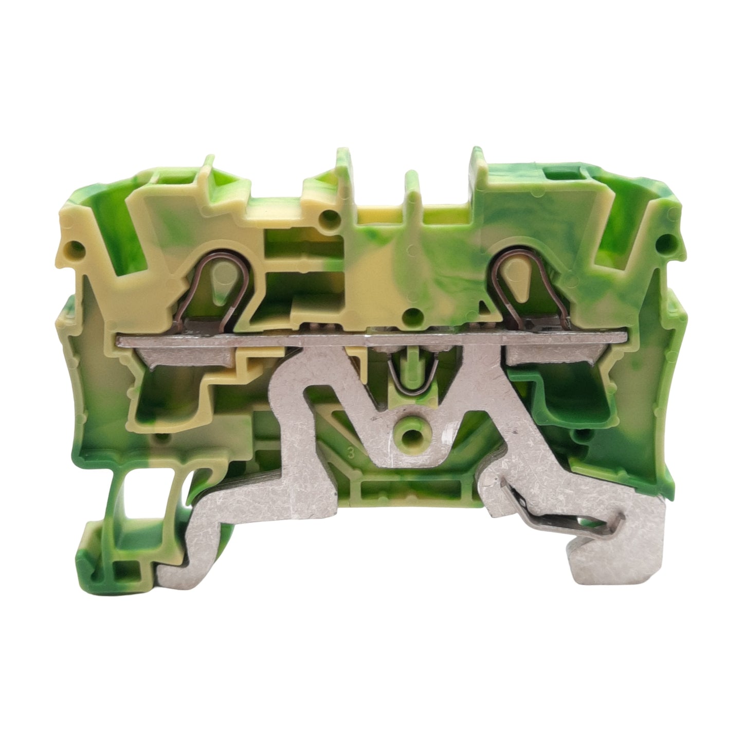 New Lot of 50 Wago 2004-1207 TOPJOBS Ground Terminal Block 2-Position 6.2mm DIN Rail