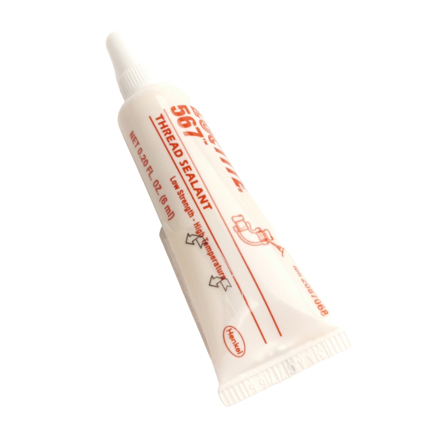 New – Open box Lot of 5 Loctite 2087068 567 Pipe Thread Sealant, 6ml Tubes, -65°F to 400°F