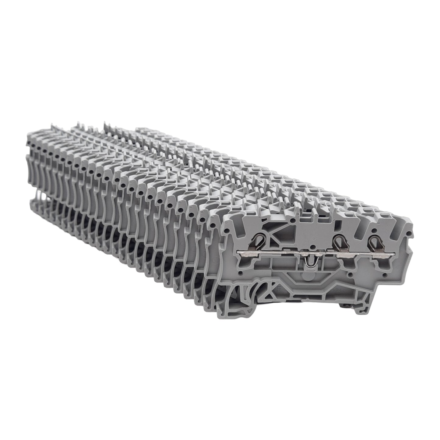 New – Open box Lot of 25 Wago 2001-1301 TOPJOB Feedthrough Terminal Block, 600V 15A, DIN Rail