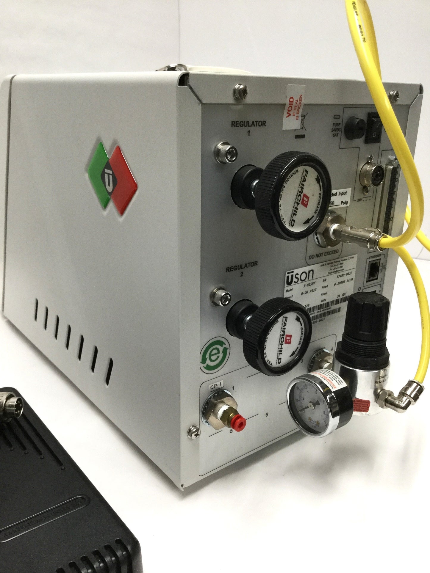 Used Uson I-B1SPF Sprint iQ Multi-Air Pressure Decay Leak Tester, 0-20psi, 24VDC
