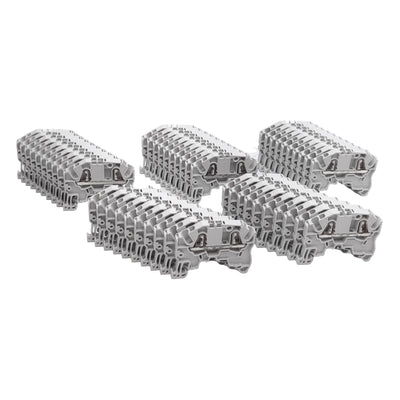 New – Open box Lot of 50 TE 1SNK705010R0000 Entrelec Terminal Block 2-Position 5.2mm 600V 20A