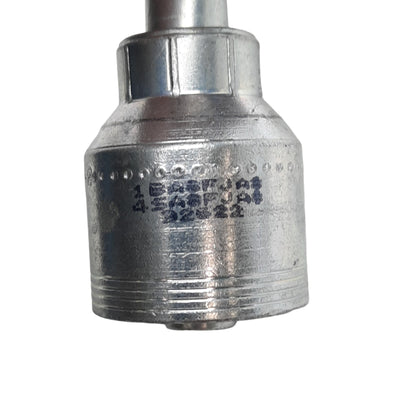 New – Open box Danfoss 4SA8FJA8 Crimp Hose Fitting, 45° Elbow, 37° Swivel, 3/4-16 UNF, 5300PSI