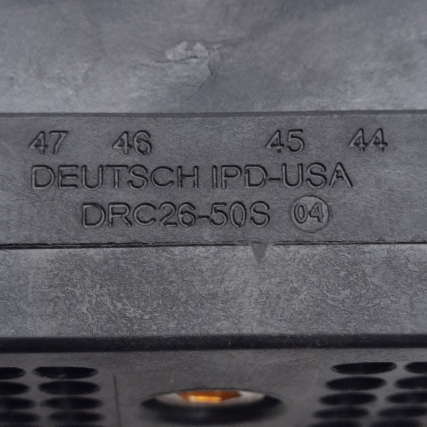 New – Open box TE Connectivity DRC26-50S04 Deutsch Rectangular Plug, 50-Position, 250V 7.5A