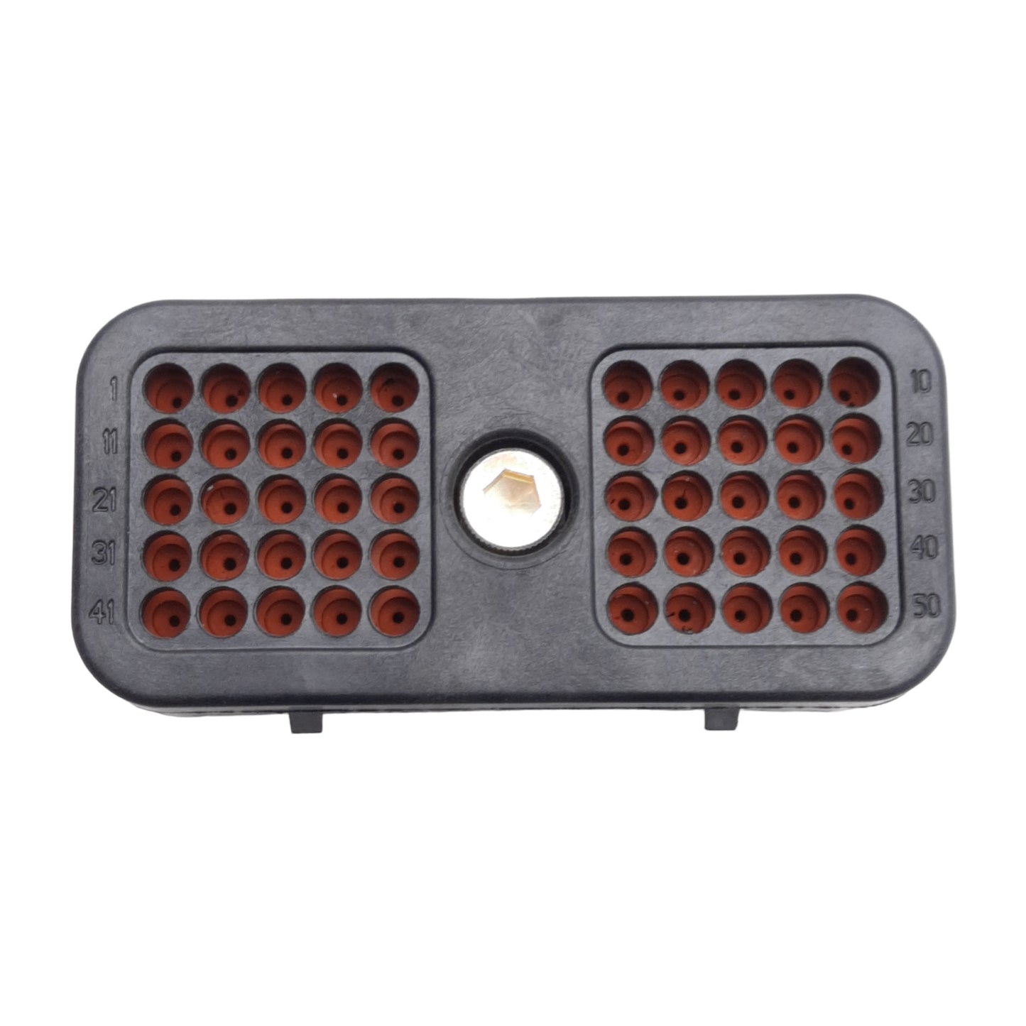 New – Open box TE Connectivity DRC26-50S04 Deutsch Rectangular Plug, 50-Position, 250V 7.5A