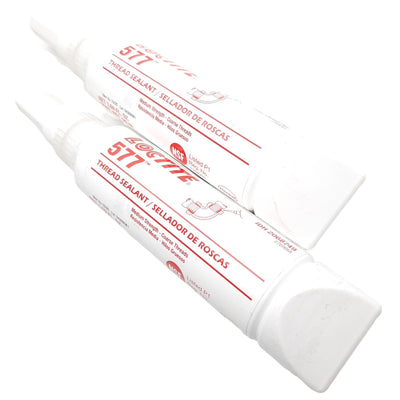 New – Open box Lot of 2 Loctite 2068749 577 Pipe Thread Sealant, 50ml Tubes, -65°F to 300°F