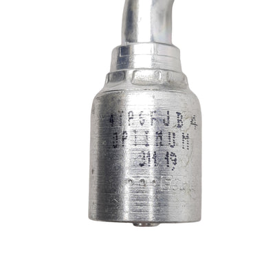 New – Open box Lot of 2 Danfoss 4TA6FJB4 Hose Fitting, 90° Elbow, 37° Swivel, 9/16-18, -4 Hose